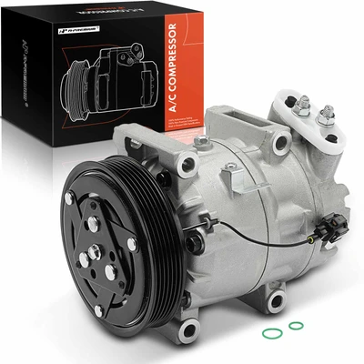 AC Compressor with Clutch & Pulley