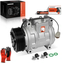 2002-2006 Honda CR-V AC Compressor with Clutch with 7-Groove Pulley A-Premium APACC928
