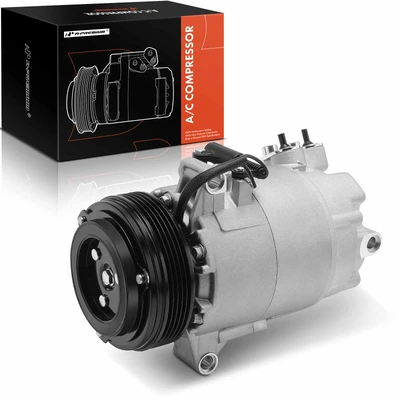 AC Compressor with Clutch & 5-Groove Pulley