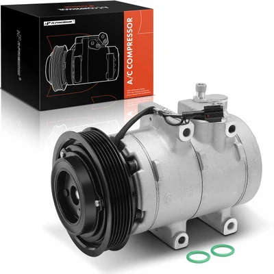 AC Compressor with Clutch & Pulley