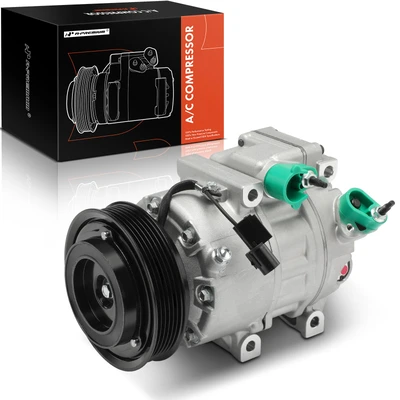 AC Compressor with Clutch & Pulley