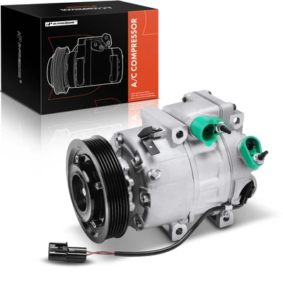 AC Compressor with Clutch & Pulley