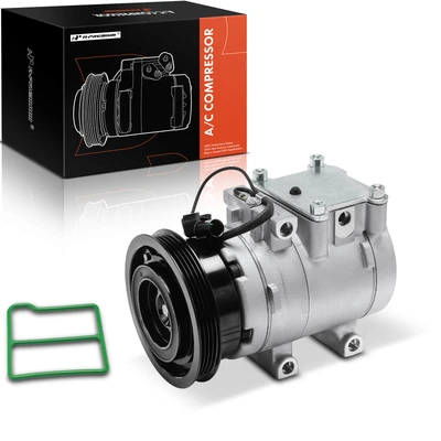 AC Compressor with Clutch & Pulley