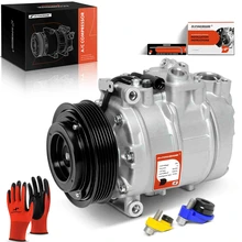 AC Compressor with Pulley & Clutch