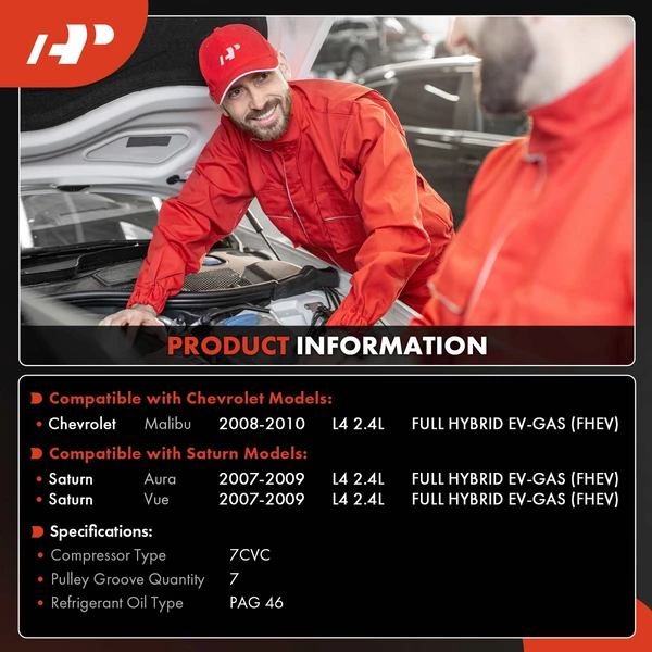A/C Compressor with Clutch A-Premium APACC922