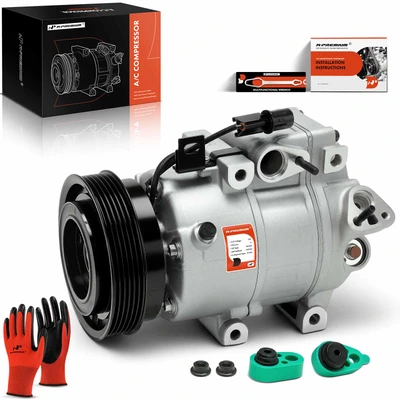 AC Compressor with Clutch
