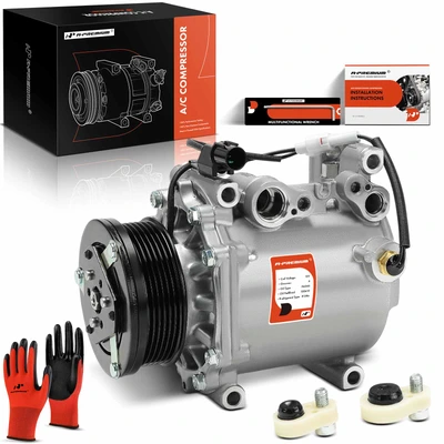 AC Compressor with Clutch
