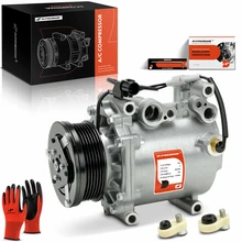 2006-2011 Mitsubishi Eclipse AC Compressor with Clutch with 6-Groove Pulley A-Premium APACC837
