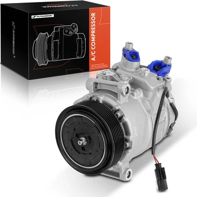 AC Compressor with Clutch & Pulley