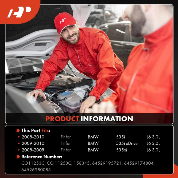 AC Compressor with Clutch with 7-Groove Pulley A-Premium APACC590