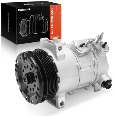 AC Compressor with Clutch & Pulley