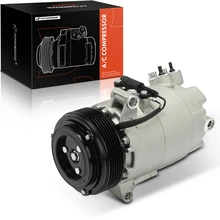 AC Compressor, With Clutch, With 6-Groove Pulley, 4.25 in. Pulley Diameter