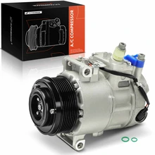 AC Compressor with 7-Groove Pulley