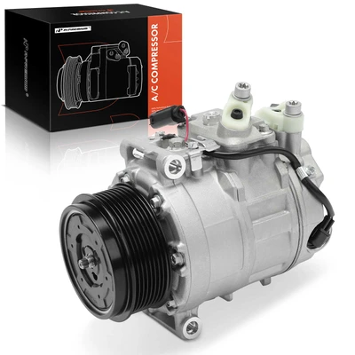 AC Compressor with Clutch & Pulley