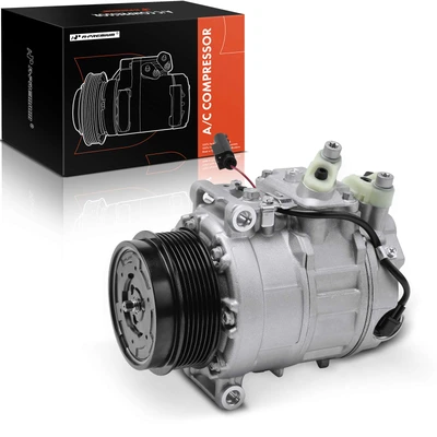 AC Compressor with 7-Groove Clutch