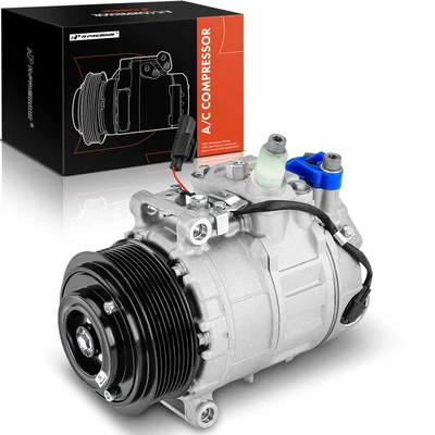 AC Compressor with Clutch & Pulley
