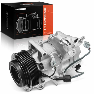 AC Compressor with Clutch & Pulley