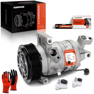 AC Compressor with Clutch