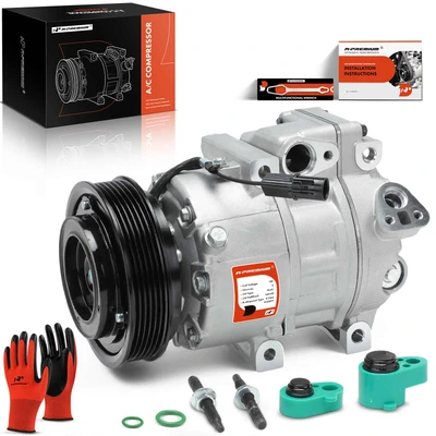 AC Compressor with Clutch