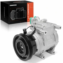2008-2010 Kia Sportage AC Compressor with Clutch with 4-Groove Pulley A-Premium APACC450