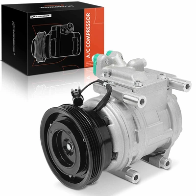 AC Compressor with Clutch & Pulley