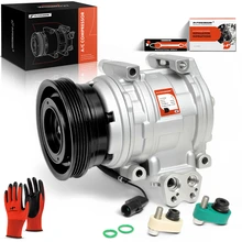 AC Compressor with Clutch & Pulley