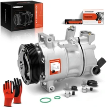 2019-2021 Audi Q3 AC Compressor with Clutch with 6-Groove Pulley A-Premium APACC749
