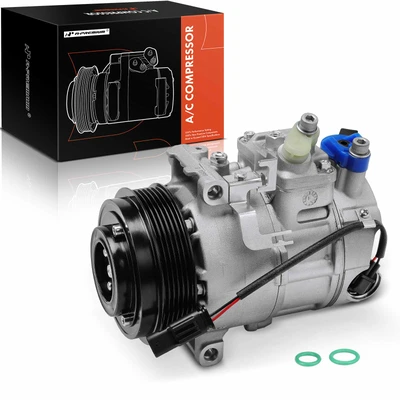 AC Compressor with Clutch & Pulley