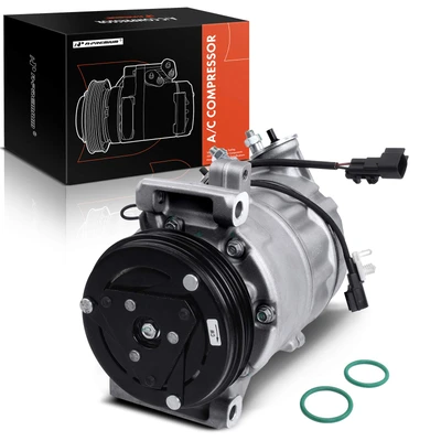 AC Compressor with Clutch & Pulley