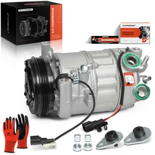 AC Compressor with Clutch & Pulley