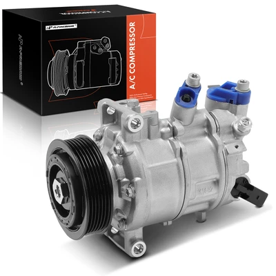 AC Compressor with Clutch & Pulley