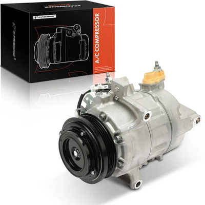 AC Compressor with Clutch & Pulley