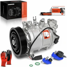 2013-2016 Audi S4 AC Compressor with Clutch with 6-Groove Pulley A-Premium APACC524