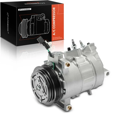 AC Compressor with Clutch & Pulley