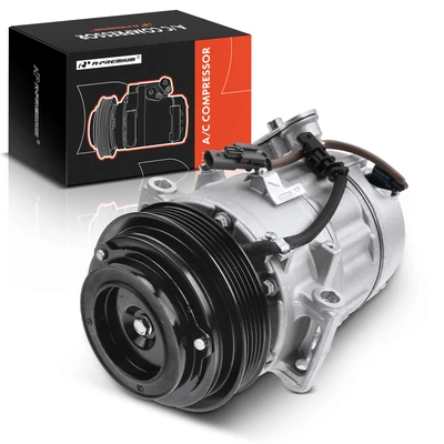 AC Compressor with Clutch & Pulley