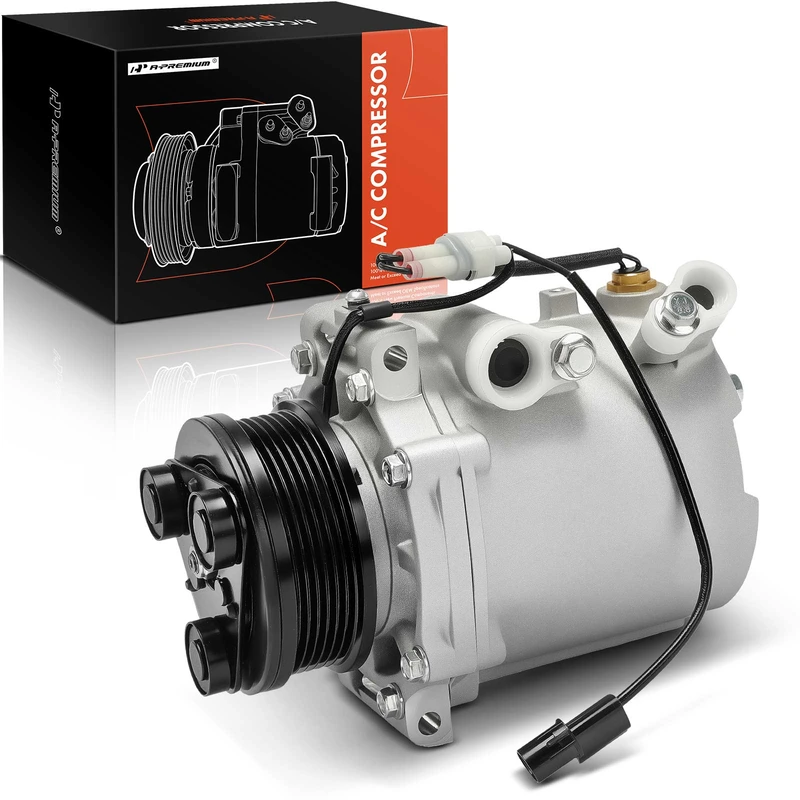 AC Compressor with Pulley & Clutch for Mitsubishi Outlander 2007-2009 Lancer 2008-2011