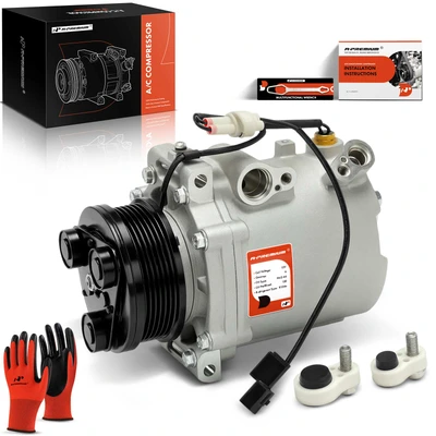 AC Compressor with Pulley & Clutch