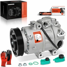 AC Compressor with Pulely