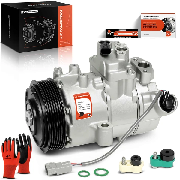 2020-2023 Subaru Legacy AC Compressor with Clutch with 6-Groove Pulley A-Premium APACC597