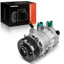 AC Compressor with Clutch & Pulley
