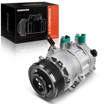 AC Compressor with Clutch & Pulley