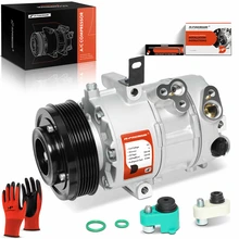 2017-2018 Hyundai Tucson AC Compressor with Clutch with 6-Groove Pulley A-Premium APACC455