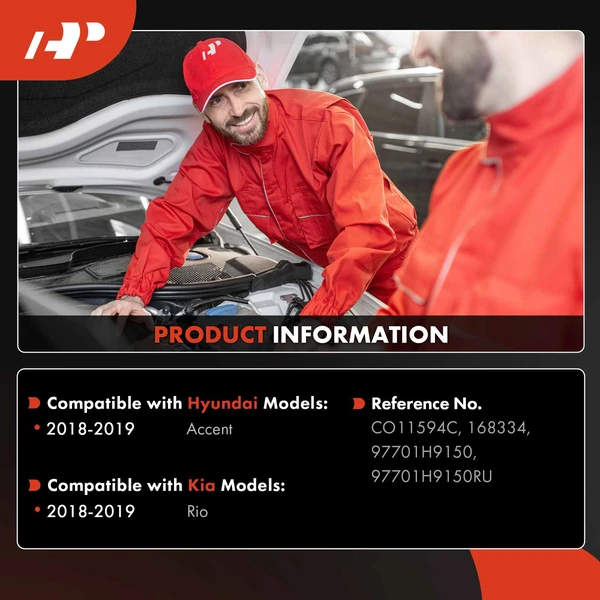 AC Compressor with Clutch with 6-Groove Pulley A-Premium APACC848