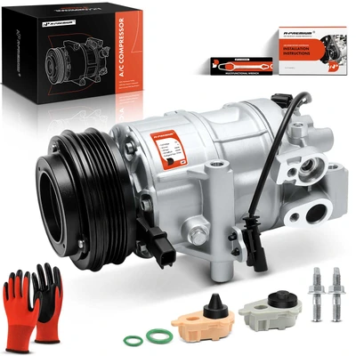 AC Compressor with Clutch