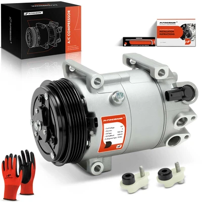 AC Compressor with Pulley & Clutch