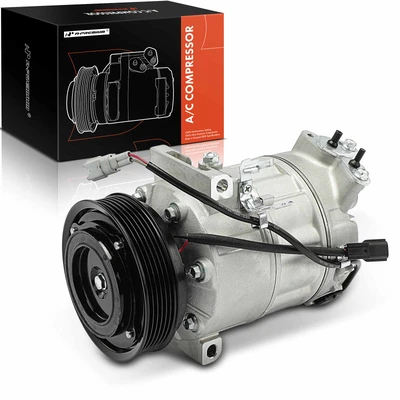 AC Compressor with Clutch & Pulley