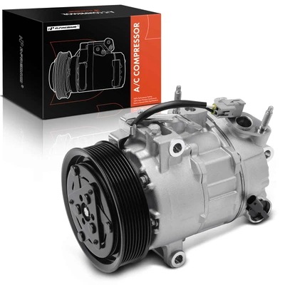 2019-2024 Ram 1500 AC Compressor with Clutch with 8-Groove Pulley A-Premium APACC556