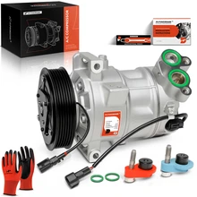 AC Compressor with Clutch & Pulley