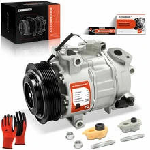 2019-2024 Ram 1500 AC Compressor with Clutch with 6-Groove Pulley A-Premium APACC815