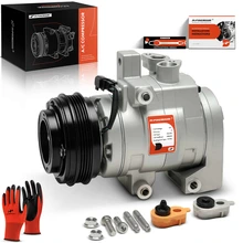 2017 Ford F-150 AC Compressor with Clutch with 4-Groove Pulley A-Premium APACC840